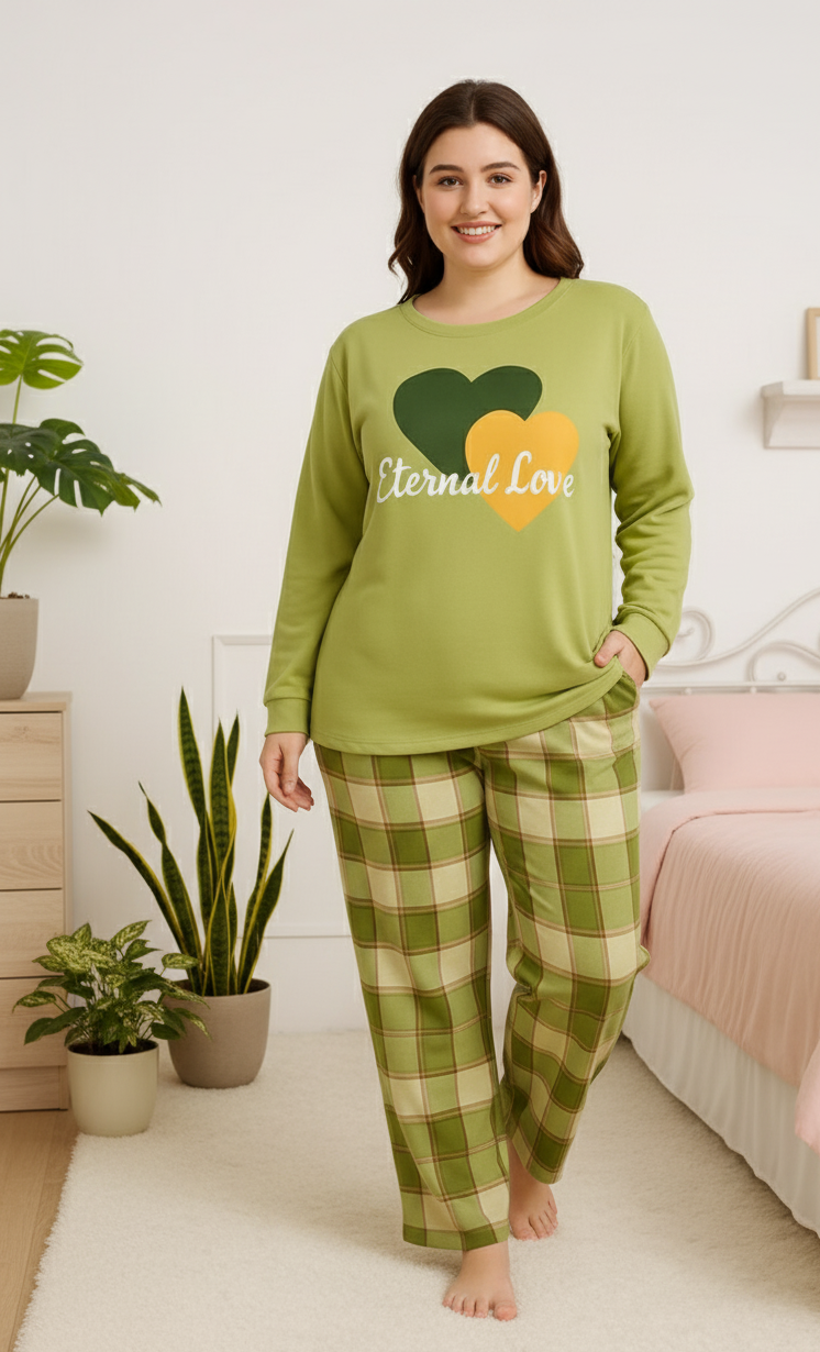 Winter Eternal Love Co-Ord Set Night Suit