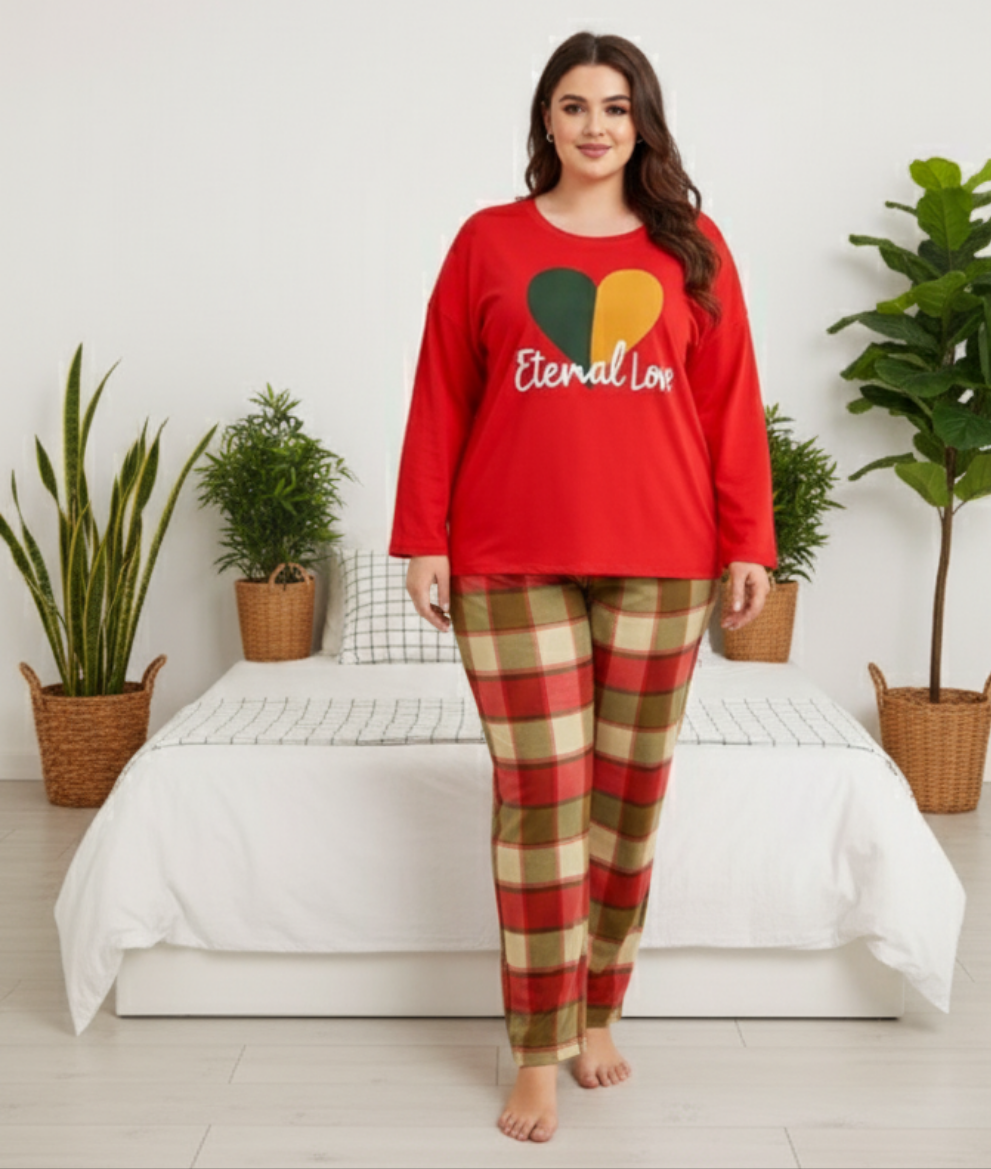 RED ETERNAL LOVE Night Dress - Nightwear