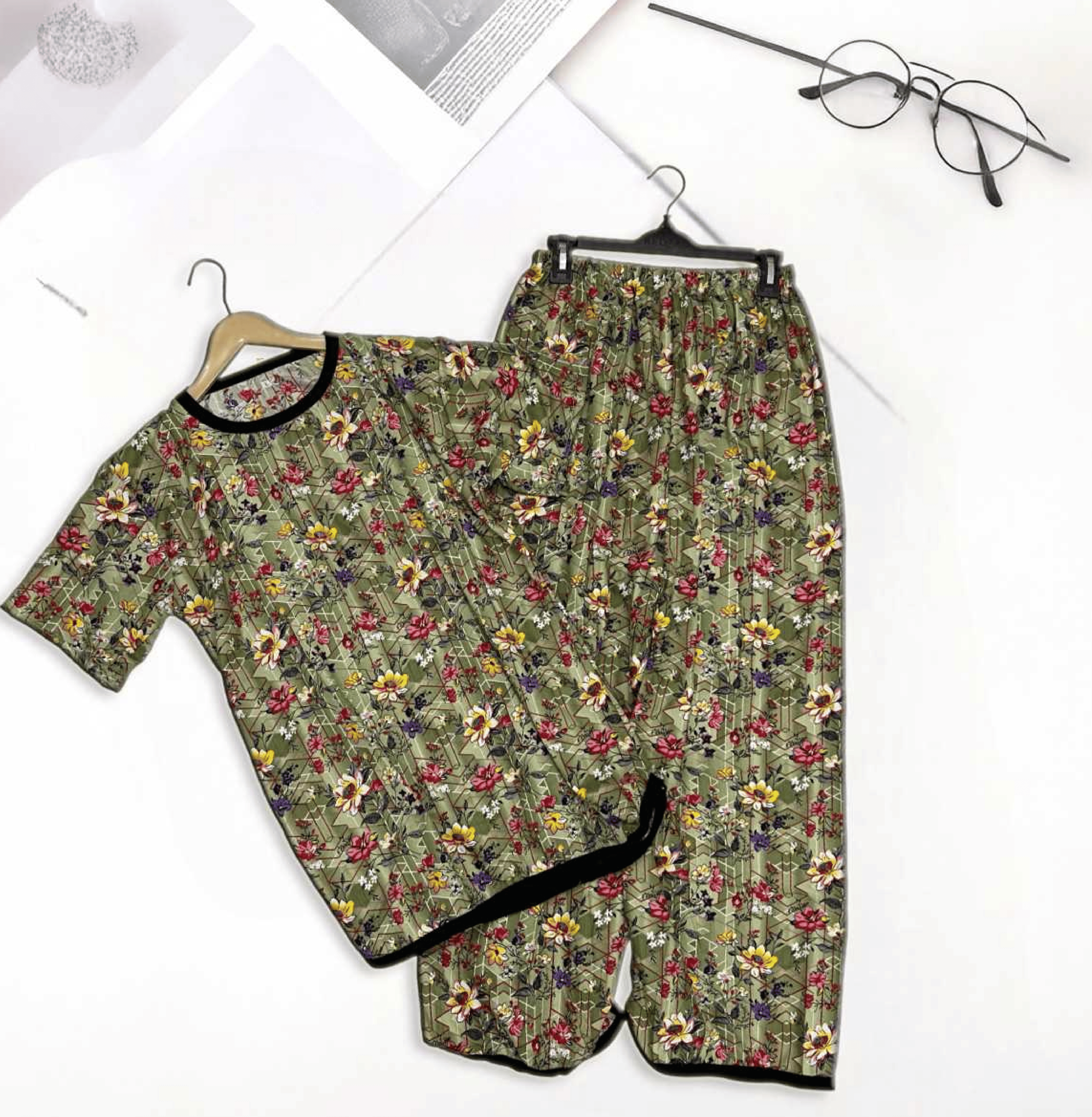WILDFLOWER TRAIL PRINTED SHIRT AND TROUSER
