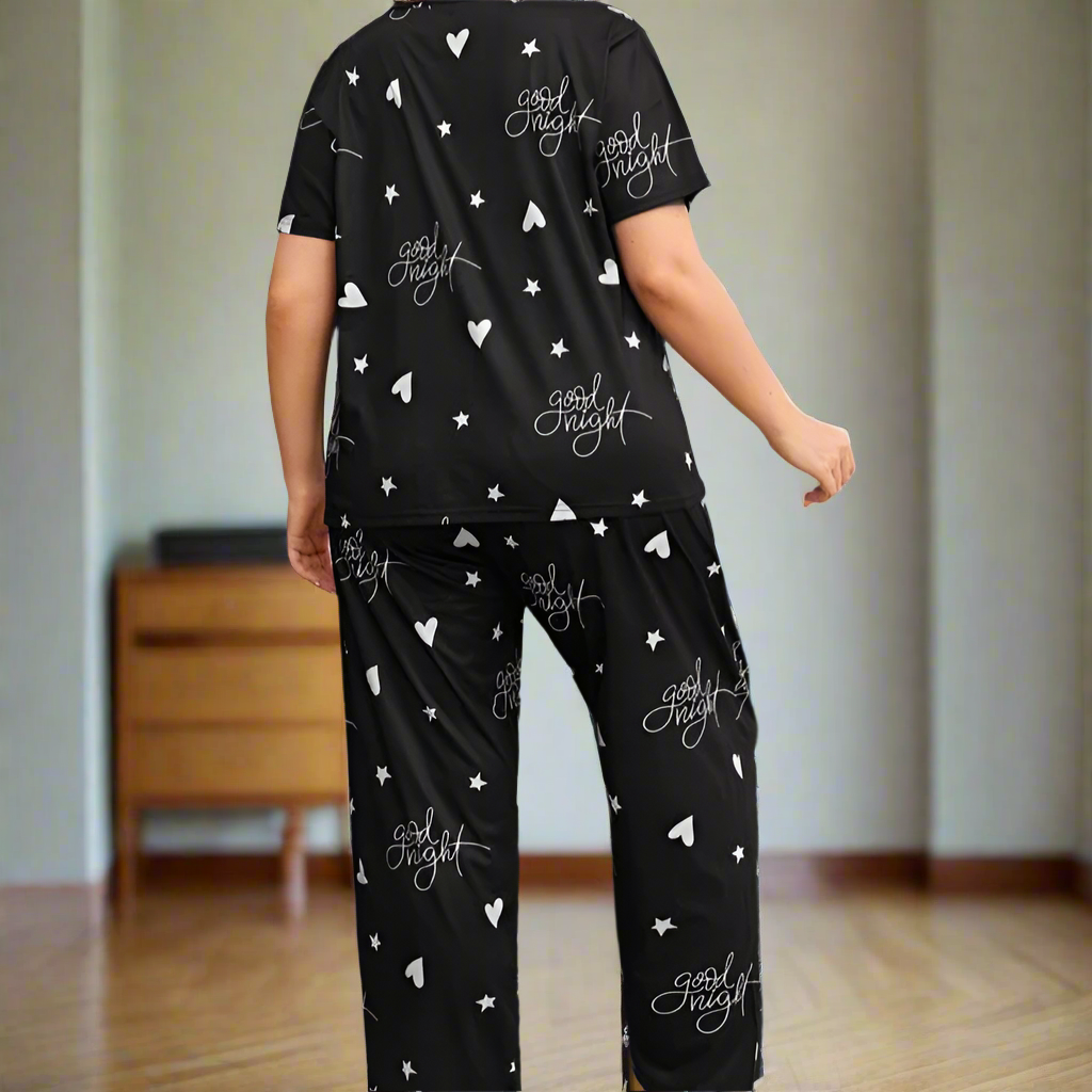 BLACK GOODNIGHT COMFORT