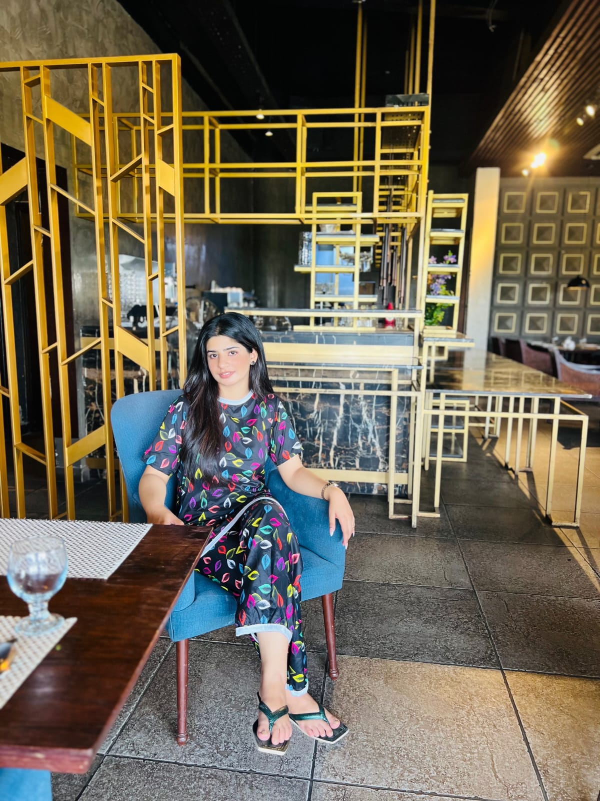 COLORPOP NOIR  PRINTED SHIRT AND TROUSER