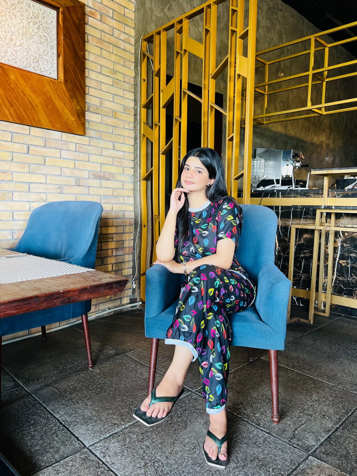 COLORPOP NOIR  PRINTED SHIRT AND TROUSER